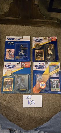 Vintage Starting Lineup Baseball Figurines