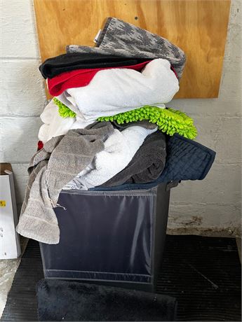 Linen and Hamper lot