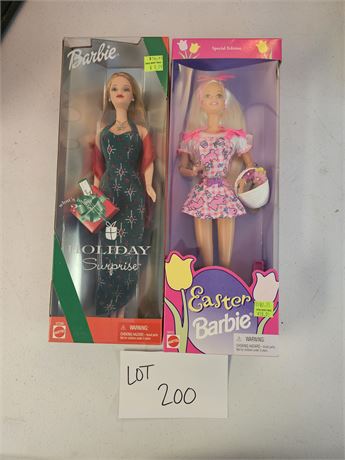 Easter & Holiday Surprise Barbies - In Box