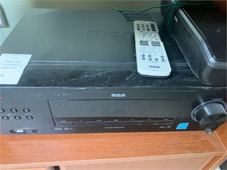 RCA RT2770 Home Theater Receiver & Speakers