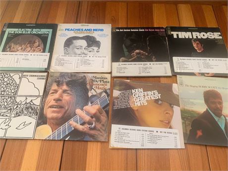 Record Album Lot - Peaches & Herb, The Don Ellis Orchestra, Millennium