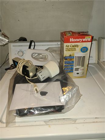 Honeywell Air Caddy / Light / Sunbeam Iron & More