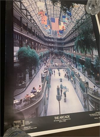 Cleveland, OH Posters - The Arcade,  Gund Arena, Rock N Roll HOF