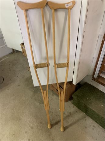 Wood Crutches