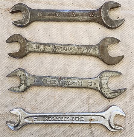 Vintage Yamaha, Kawasaki, Mercedes Benz Wrenches