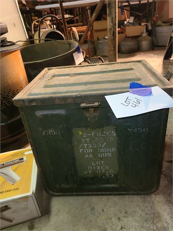 Military 99mm Metal Ammo Box