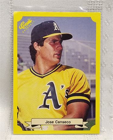 Jose Canseco Rookie Card