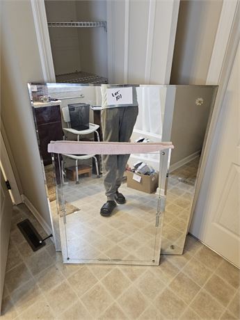 Vintage Beveled Glass Mirrors