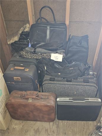 Large Mixed Suitcase Lot Sizes Style Vary