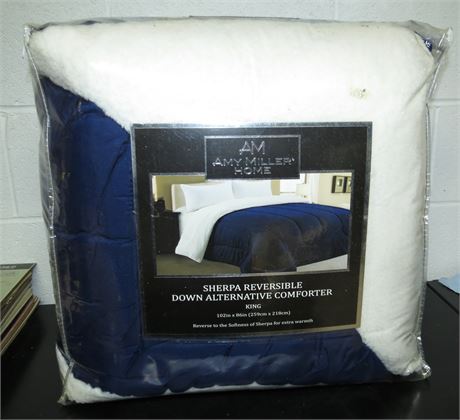 Sherpa Reversible Down Comforter