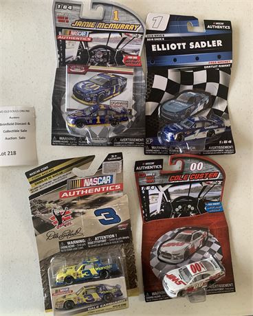 NASCAR Authentics Die Cast Cars Featuring Jamie McMurray, Elliott Sadler