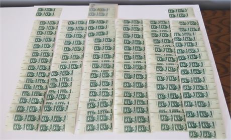 Vintage 1959 4 Cent 100th Anniversary Of American Dental Association Stamps