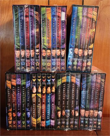 Stargate DVDs Seasons 1-7