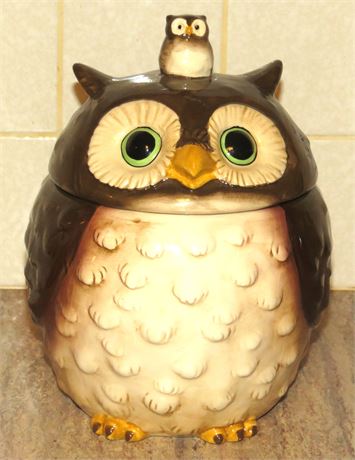 Owl Cookie Jar