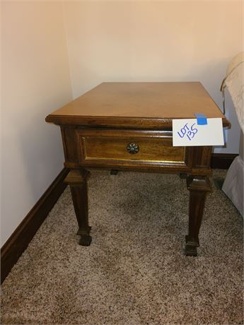 Drexel Wood Livingroom Side Table