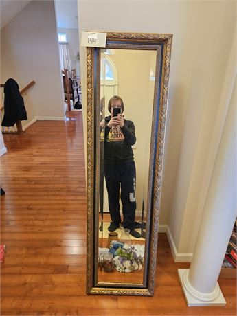 Ornate Frame Easel Style Hall/Bedroom Full Length Mirror