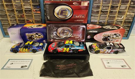 3 Jeff Gordon Cars