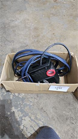 Penske 12 Volt Car Air Compressor & Jumper Cables