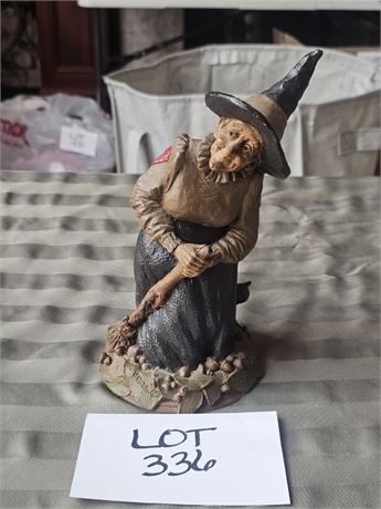 Tom Clark Creations 1984 "Hazel" Gnome Figurine – Artist Signed in Ink