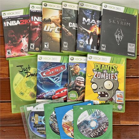 Collection of XBOX 360 Games
