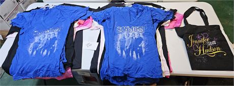 Large Lot of Concert T-Shirts & More - Mixed Artist T-Shirts