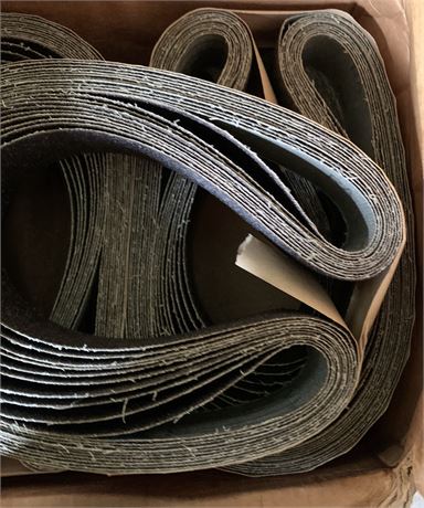 Industrial-Grade Sanding Belts 50 Count Each (2 Boxes)
