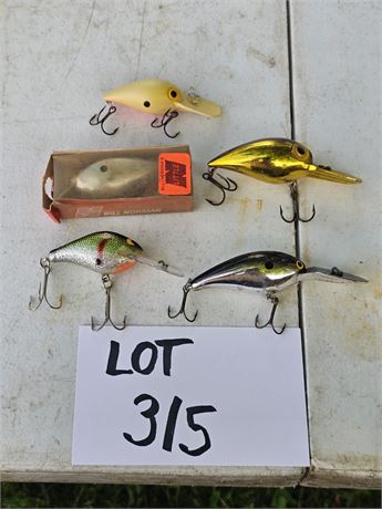 Vintage Fishing Lures- Bagley & More