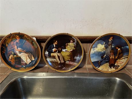 Norman Rockwell Collectors Plates