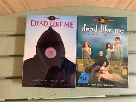 Dead Like Me TV Show DVD Set Seasons 1 and 2