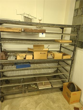 Shelf Cleanout: Wax Sheets/Large Wood Trays/Hardware/Machine Parts & More
