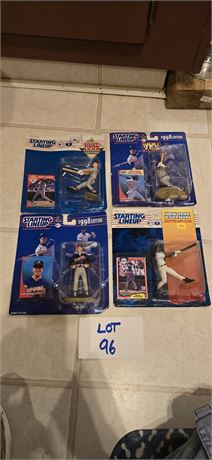 Vintage Starting Lineup Baseball Figurines