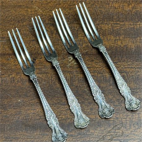 Sterling Silver Pickle Forks, Lot of 4 - 41.52 grams