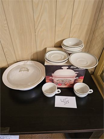 Vintage Shenango China, Tureen & Ladle & More