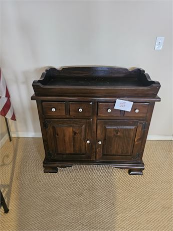 Solid Wood Sideboard Bar
