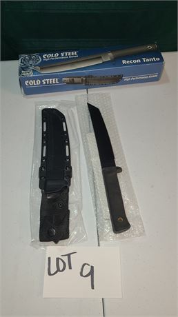 Cold Steel Recon Tanto Knife New in Box