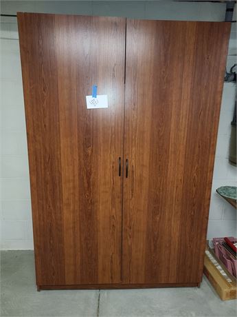 Large Pressed Wood Wardrobe