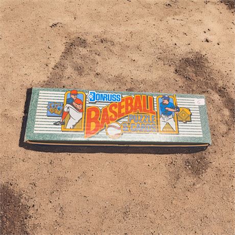 1990 Donruss Baseball Card Set Box Cards Sealed