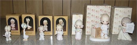 Precious Moments Ornaments, Figurines