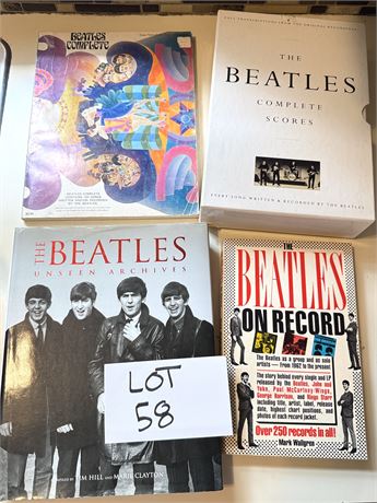 The Beatles on Record, Unseen Archives, Sheet Music Book, Complete Scores