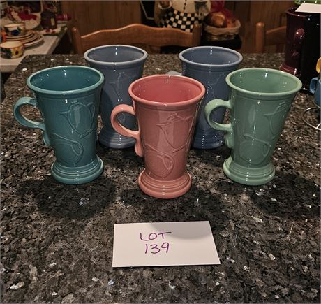 Fiesta Latte Mugs