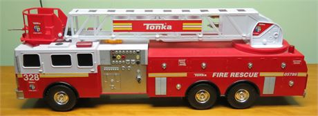 Tonka Plastic Fire Truck