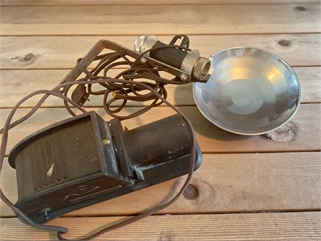Vokar Slide Projector & Flash Gun
