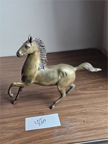 Solid Brass Horse Figurine