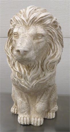 Sitting Lion Figurine