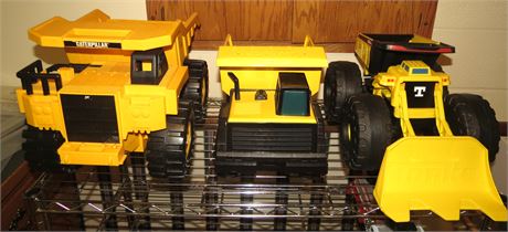 Toy Dump Trucks, Bulldozer