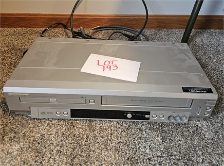 Sylvania VHS/DVD Player