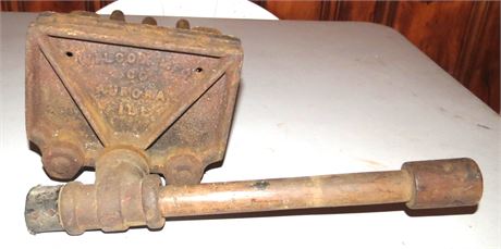 Antique Wilcox Mfg. Woodworker's Vise