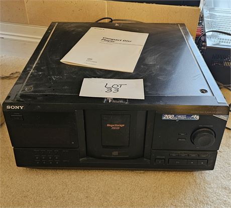 Sony CD Player