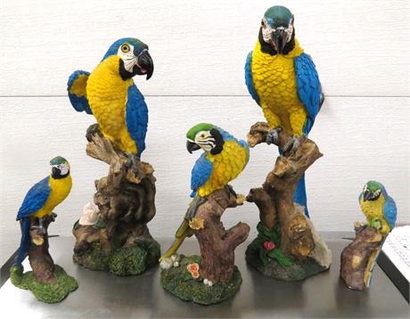 Parrot Figurines