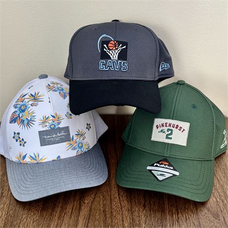 Mixed Men's Hats - CAVS, Travis Mathew and New Pinehurst Golf